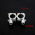 2PCS Motorcycle Accessories Mirror Mount Clamp Rear View Holder CF Moto Cross Motocykl Dirt Pit Bike Pitbike 25mm 22mm 10mm 8mm