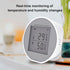 Tuya WiFi ZigBee Smart Temperature and Humidity Sensor With LCD Screen And Temperature alarm Works With Alexa Google Home