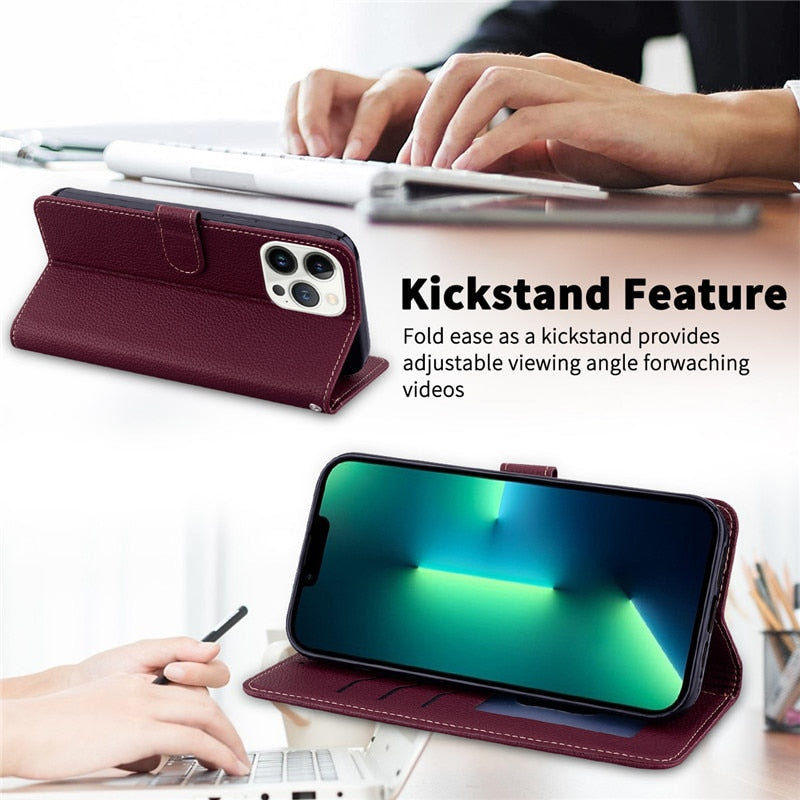 For OPPO A98 5G A 98 Case Silicone Soft Tpu Leather Wallet Coque for OPPO A98 2023 CPH2529 OPPOA98 Flip Case Fundas Cover
