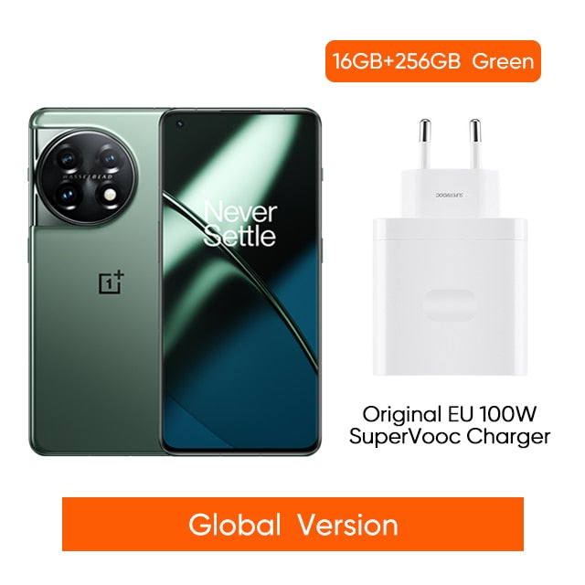 2023 New OnePlus 11 5G phone Snapdragon 8 Gen 2 120Hz Fluid AMOLED Screen 100W SuperVooc Charge 5000mAh NFC Phones