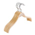 1Pcs Clothing Hangers Solid Wood Clothes Hangers Anti-slip Drying Rack Wardrobe Space Saver Coat Hanger Storage Rack For Adult