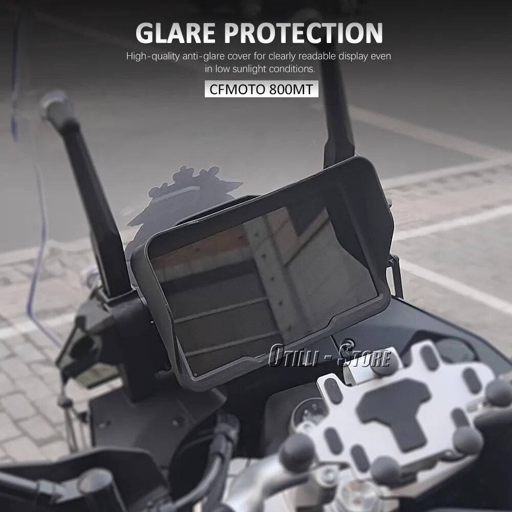 New Motorcycle For CFMOTO 800MT 800 MT 800mt Black Sun Visor Cover Instrument Screen Sunshade Guard 2021 2022 2023