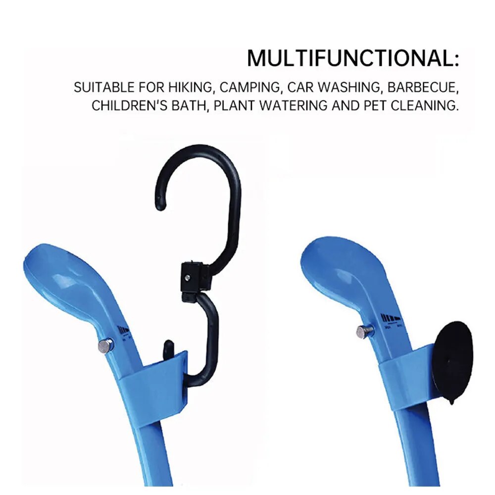 Car Washing Portable Car Shower with Cigarette Lighter Universal DC 12V Car Washer Cleaning Tool Outdoor Camping Travel Shower