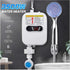 3500W Electric Thankless Instant Hot Water Heater 220V Bathroom Faucet Tap Heating 3 Seconds Instant Heating EU Plug