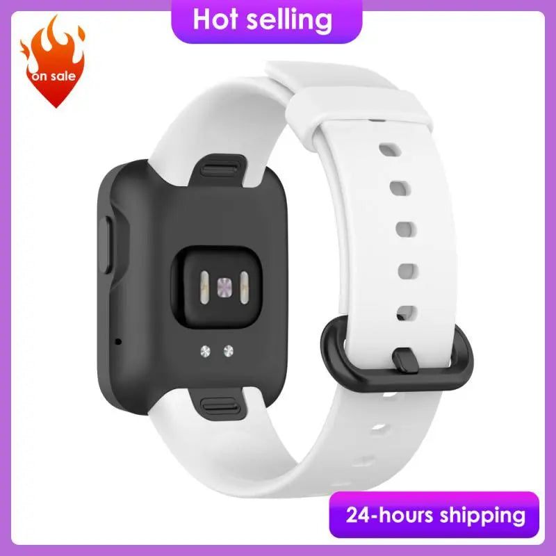RYRA Silicone Strap For Redmi Watch 2 Lite Horloge 2 Bracelet Watchband For Xiaomi Mi Watch Lite Wrist Band + Case