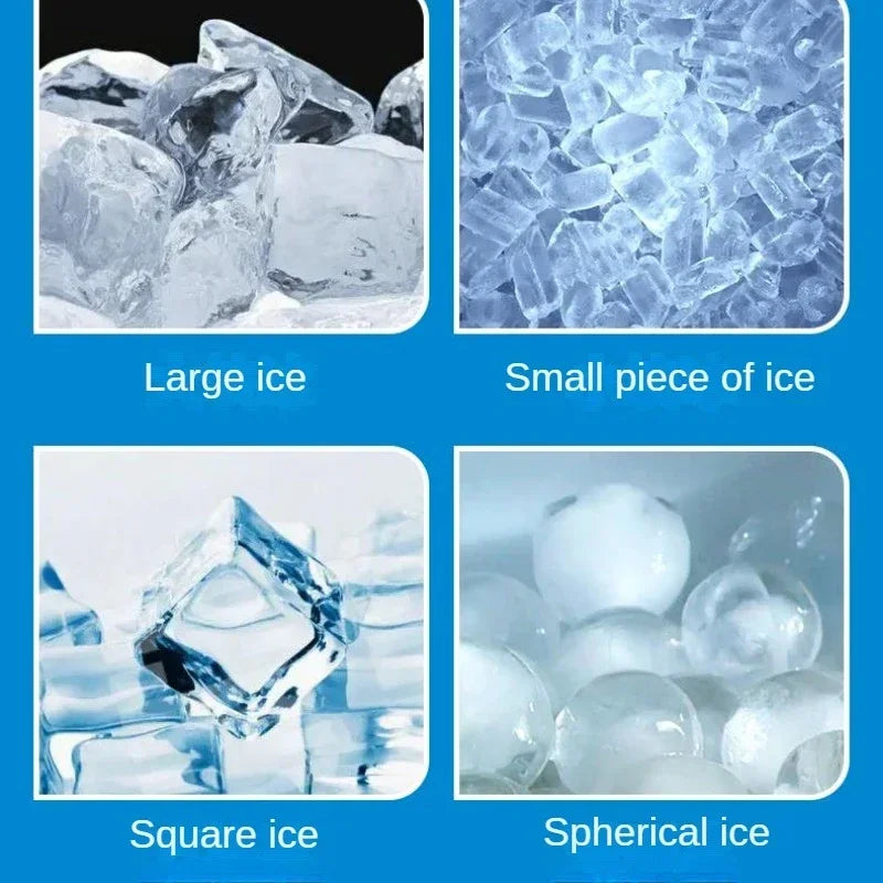 Ice Crusher Electric Ice Breaker Commercial Shaved Ice Machine Automatic Slushy Machine Crushed Ice 빙수기계 Machine À Glace Pilée