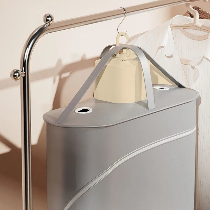 DMWD Electric Clothes Dryer Desktop Air Fan Heater Bed Warmer Folding Wardrobe Laundry Dehydrator Baby Cloth Drying Machine Rack