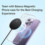 Baseus 15W Magnetic Wireless Charger For iPhone 14 Qi Fast Wireless Charging Pad For iPhone 13 12 11 Ultra Thin Phone Charger