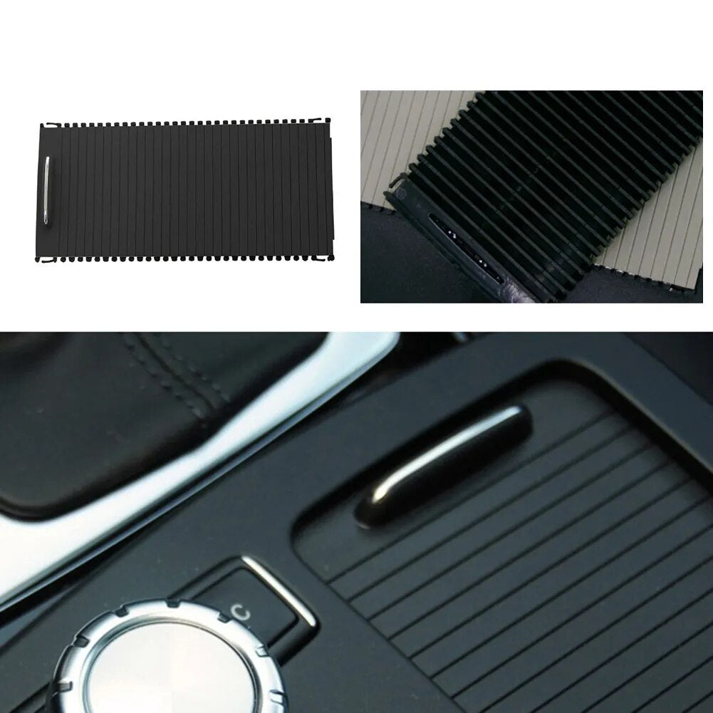 Cap Roller Blind Cover For Benz For Mercedes C-Class W204 S204 1pcs Accessories Black Centre Console Replacement