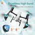 2024 New KS66 Drone Dual Camera 8K Professional Optical Flow Dual Brushless Dron Visual Hover Dual Lens Alloy Architecture Tosys