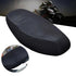 Motorcycle Electric Bike Breathable Seat Cover 3D Mesh Summer Heat Insulation Waterproof Pad Seat Cushion Honeycomb Mesh Cover