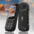 EAOR 4G/2G Slim Rugged Phone IP68 Waterproof Outdoor Keypad Phones Big Battery Dual SIM Feature Phone with Glare Torch