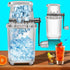 Ice Crusher Hand-Crank Ice Shaver And Snow Cone Machine Portable Ice Crusher And Shaved Ice Machine For Flavored Healthy Snacks