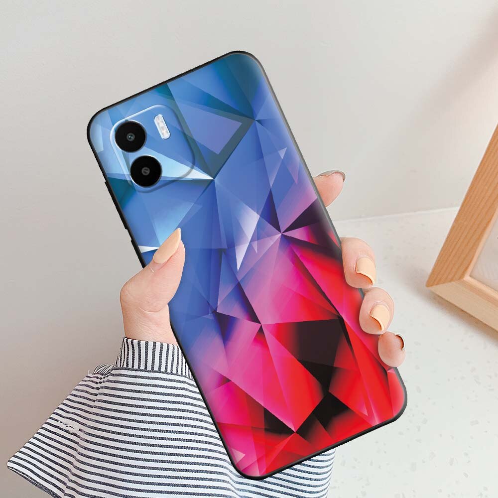 For Redmi A1 Case 2022 TPU Silicone Soft Bumper Shockproof for Xiaomi Redmi A1 Coque Back Cover For Redmi A1 + A1 Plus Fundas