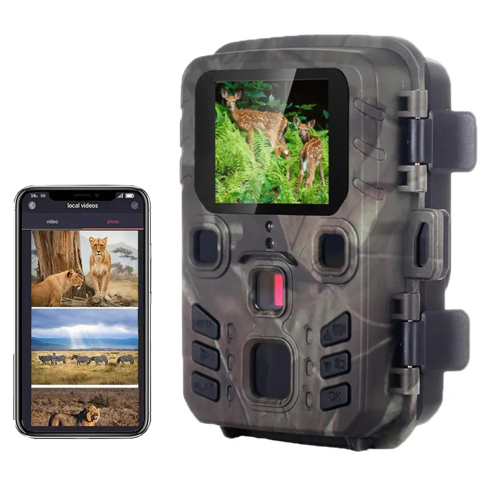 Wifi301/Mini301 Hunting Camera APP Control Trail Camera Wireless Bluetooth 24MP 1296P Night Vision Motion Wildlife Traps Photo