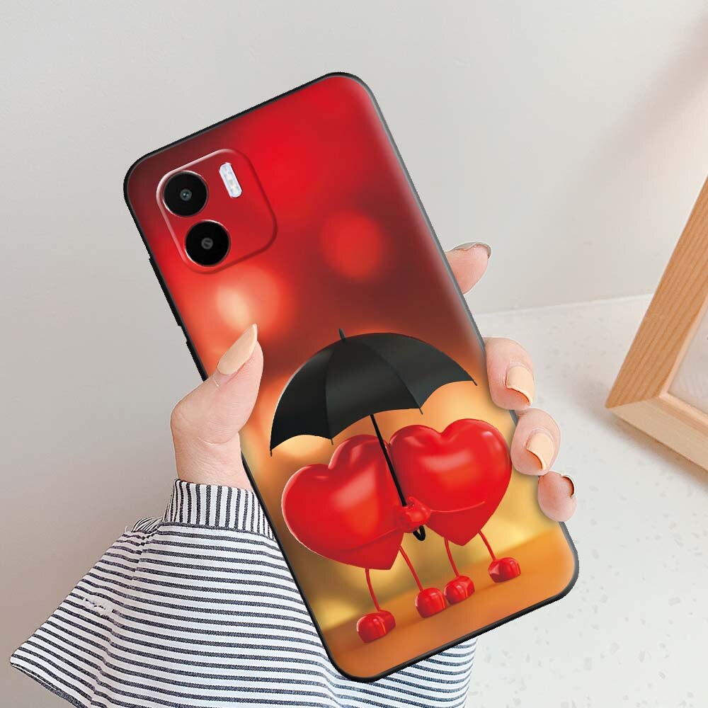 For Redmi A1 Case 2022 TPU Silicone Soft Bumper Shockproof for Xiaomi Redmi A1 Coque Back Cover For Redmi A1 + A1 Plus Fundas