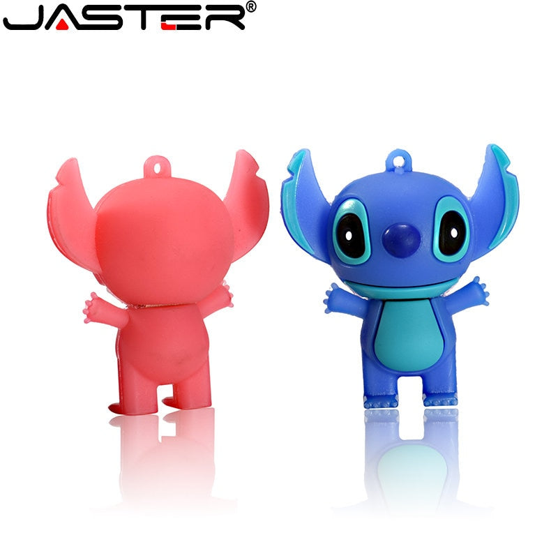 JASTER Cute Mini U Disk 64GB 32GB 16GB 8GB Flash Drives Cartoon USB 2.0 Flash Memory Stick Pen Drive Pendrive External Storage