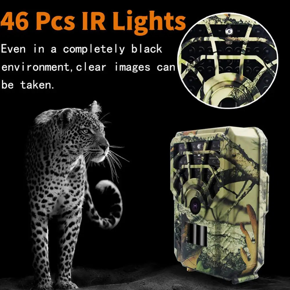 Ip54 Waterproof Outdoor Camera Versatile Wildlife Camera Night Vision High Resolution Wildlife Scouting Camera Camera Durable