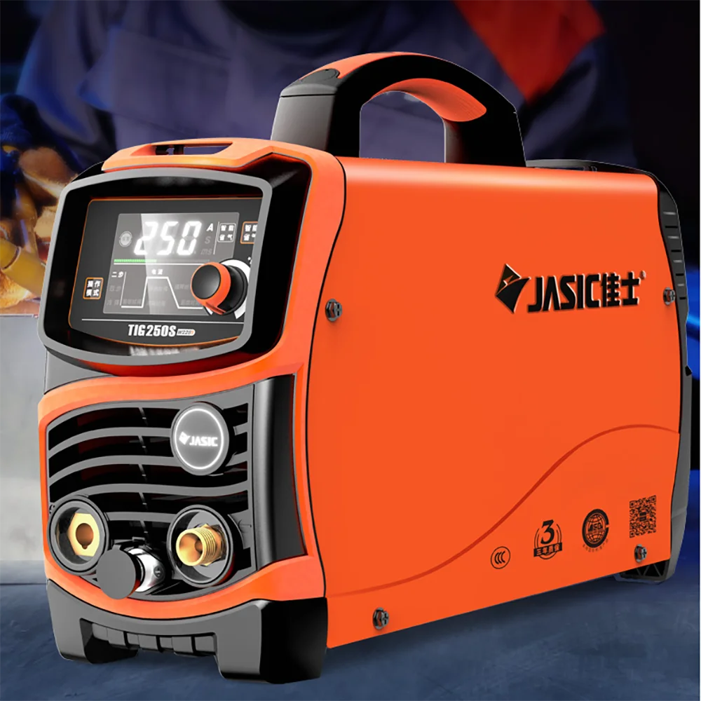 Jasic Argon Arc Welder 220V Household TIG-250S TIG250S Cold Welding Machine Dual-Purpose Stainless Steel IGBT Portable