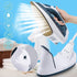 Cloth Irons 2200w Wireless Iron 2 in 1 Wireless and Wired Steam Iron Cordless Steam Generator Iron with Stand for Cloth