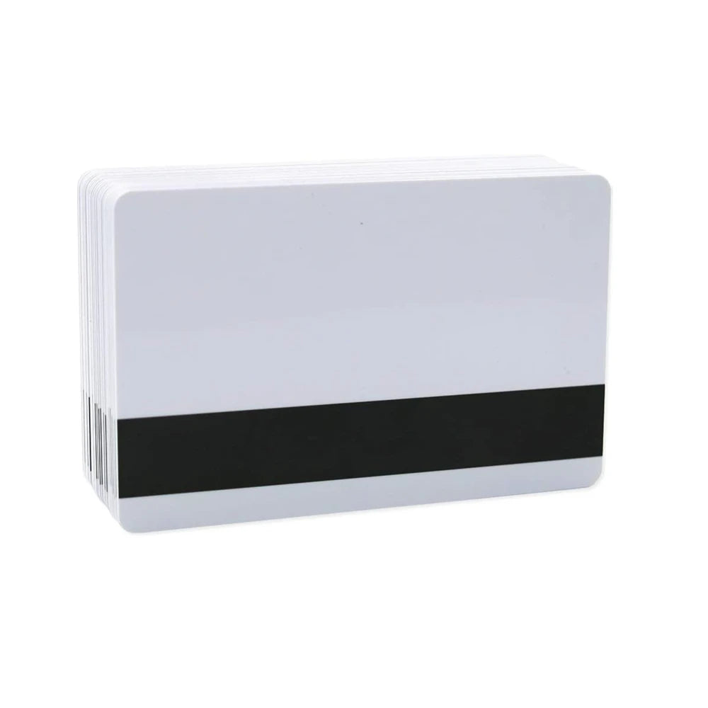 10PCS High Resistance Blank PVC Magnetic Stripe Card 2750 OE Hi-Co 3 Track Magnetic Card For Access Control System