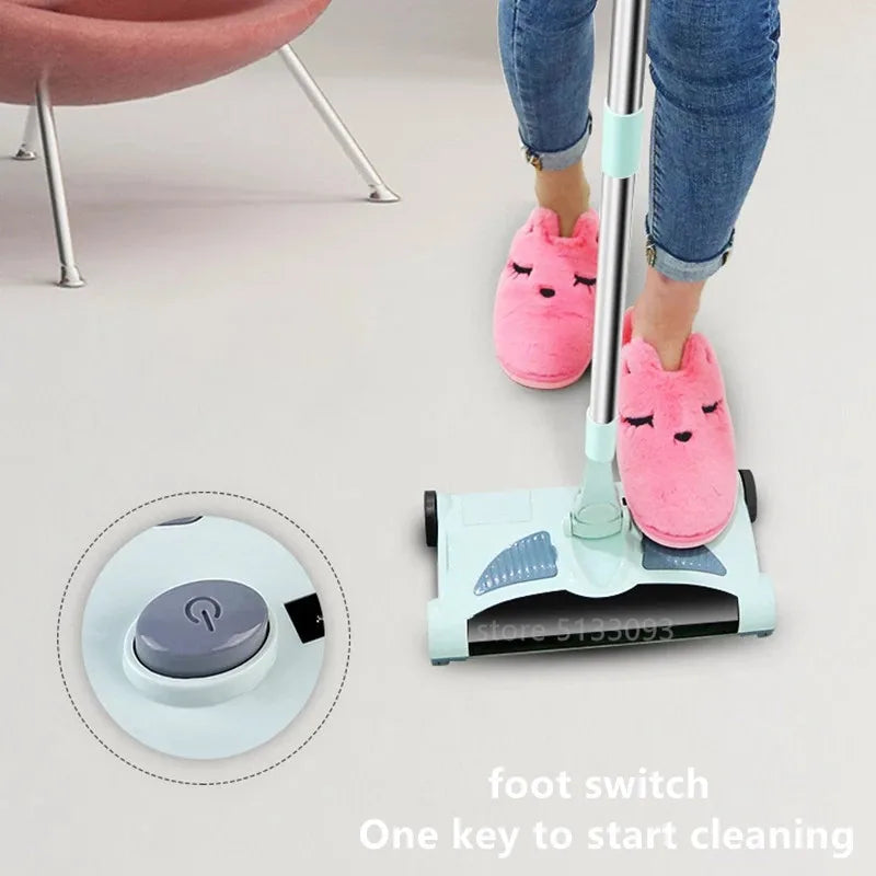 Chargeable Electric Mop For Home Handheld Vacuum Cleaner Wireless Electric Sweeper Mops Floor Cleaning All In One Machine