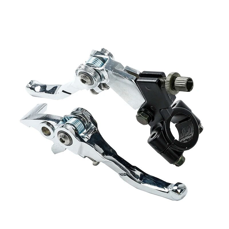 1Pcs Folding Clutch Lever Brake Lever For 22mm 7/8" Handlebar 50cc 110cc 125cc 200cc TTR SSR Xmotos Apollo 125 Pit Dirt Bike