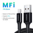 UGREEN MFi USB to Lightning Cable for iPhone 14 13 12 Pro Max 2.4A Fast Charging for iPhone for iPad Phone Data Cable