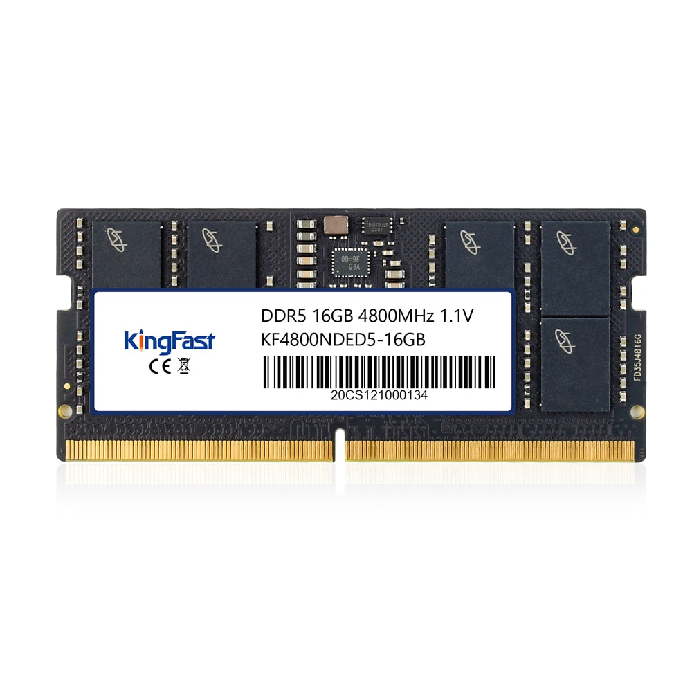 KingFast DDR5 Memory 16GB 32GB 4800MHz 5200MHz 260Pin 1.1V Sodimm Memoria Ram for Laptop