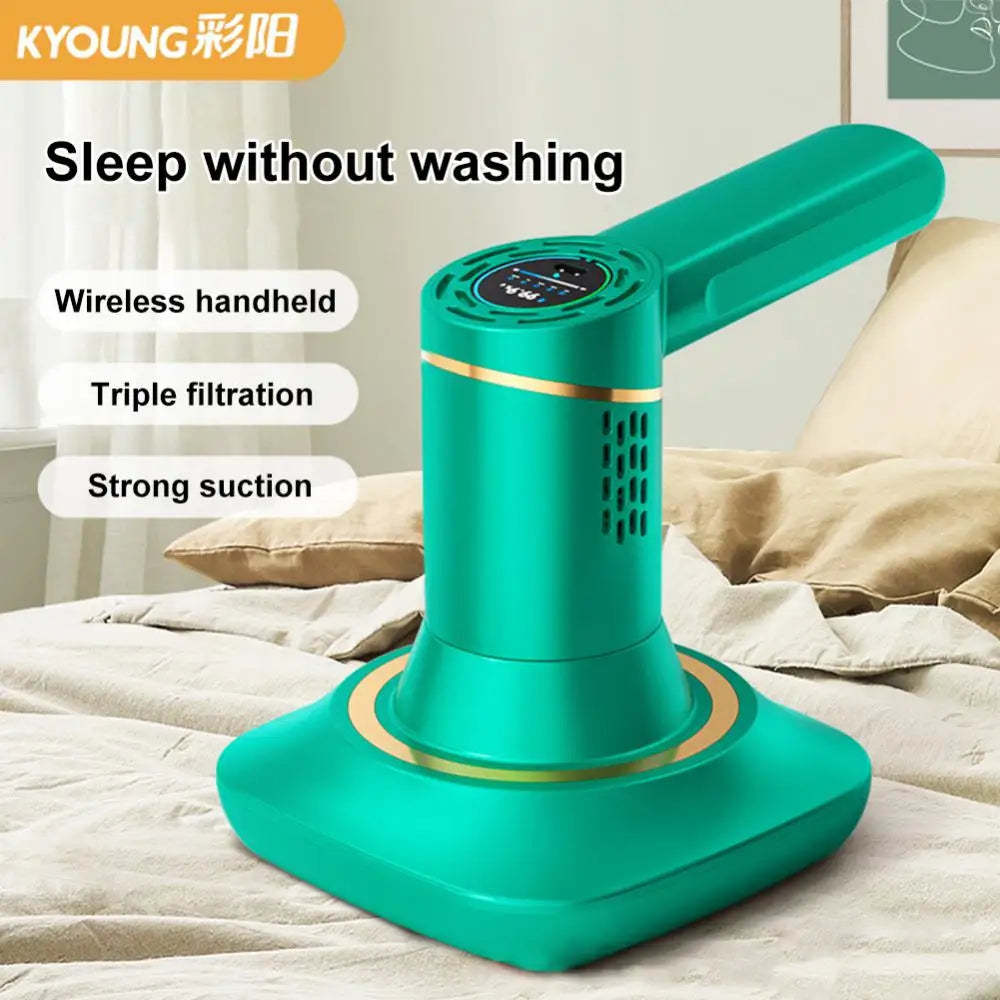 Wireless Vacuum Cleaner Handheld Mite Remover Brush For Bed Removing Tick Disinfection Wireless Car Vacuum Cleaner Appliances