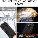 Oukitel 12500mAh Battery Smartphone 4G RAM 32G ROM 5.93 Inch Android 11 Mobile Phone 13MP Quad Core Rugged Cellphone