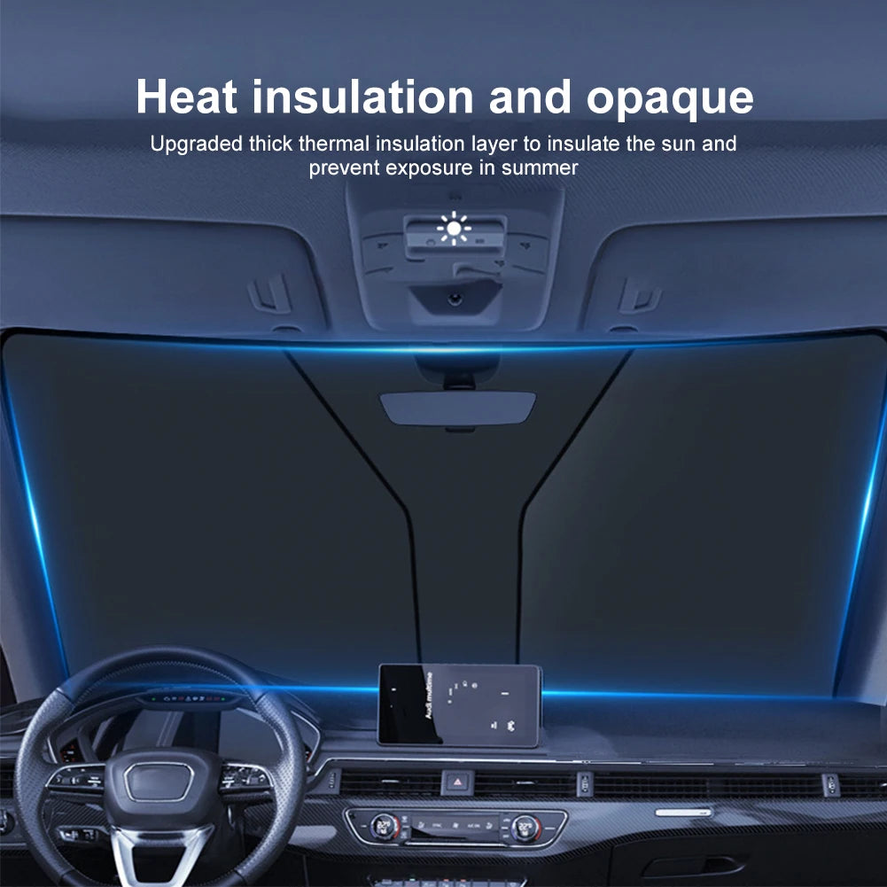 Universal Car Sunshade Front Window Sun Shade Windshield Cover Heat Insulation Sun UV Protection Auto Accessories
