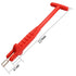 Car Tire Valve Stem Puller Tube Metal Tire Repair Tools Red Plastic Metal Car Puller Wheel Tire Remover Installer Changer Tool