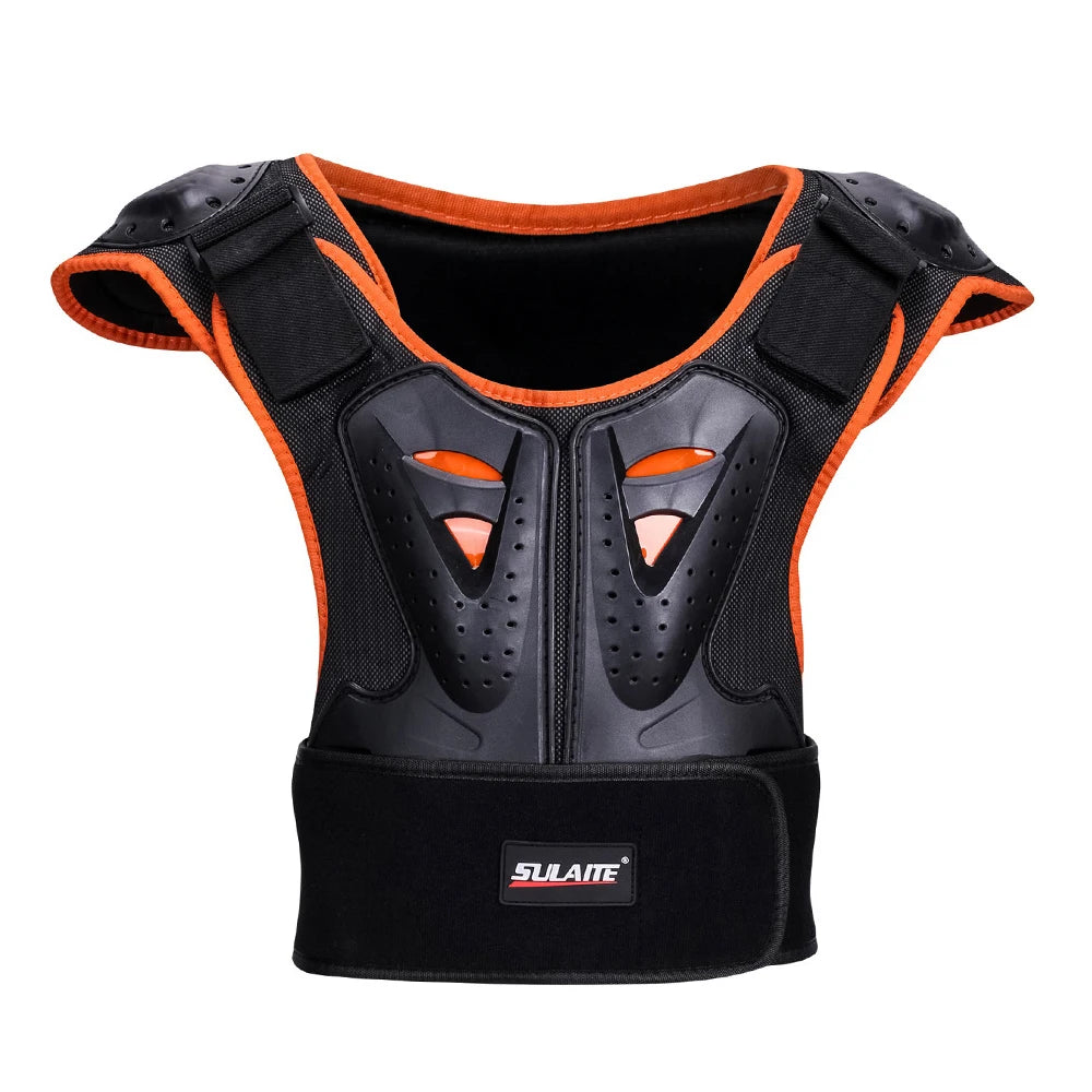 Children's Motorcycle Armor Kids Vest Body Protector Sleeveless Jackets Motocross Clothing Moto Riding Protective Gear Jackets