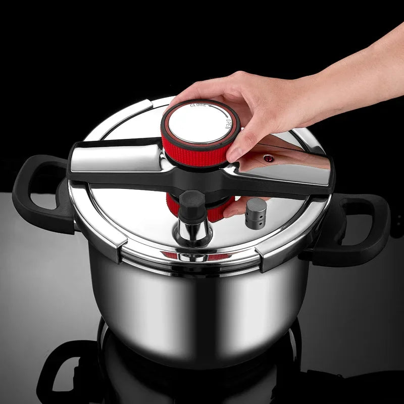 304 Stainless Steel Pressure Cooker Household Explosion-proof Large Capacity, Gas Stove Induction Cooker Universal  Pressure Pot