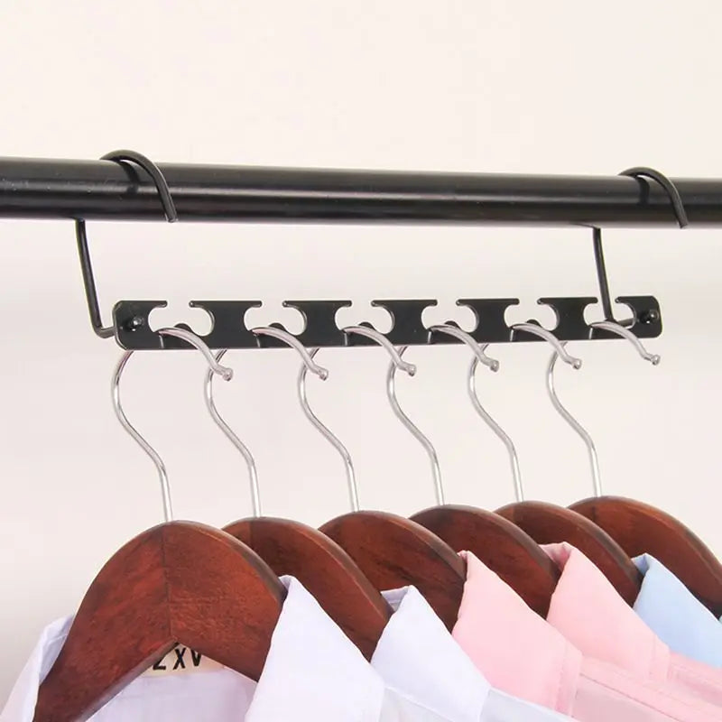 Space Saving Metal Closet Organizers,Multi-Port Support Clothes Magic Hangers,Heavy Duty Clothing Drying Rack for Bedroom Closet