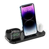 3 in 1 Wireless Charger Foldable Fast Charging Station for iPhone 14 13 12 11 Pro Max X XS XR 8 Plus Apple Watch 8 7 Airpods Pro