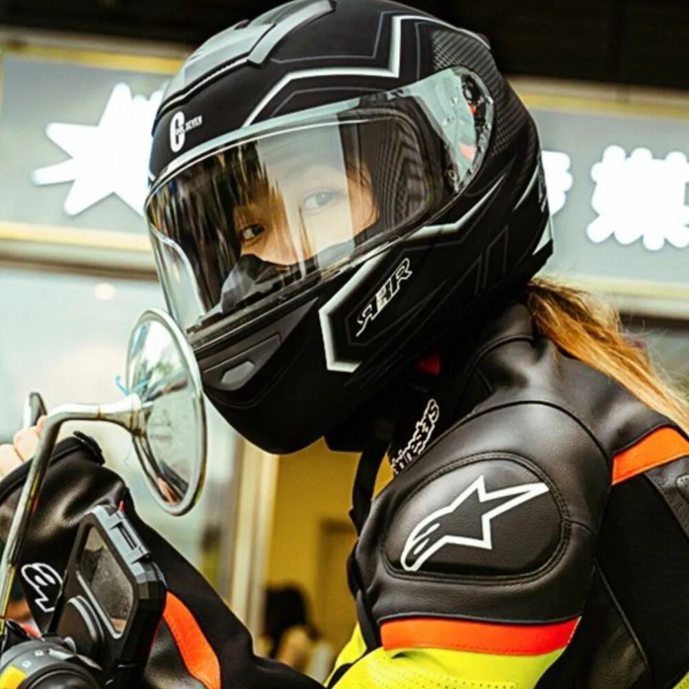 Motorcycle Helmet DOT Certification Motocross Casco Moto Cycling Helmet Full Face Capacete De Moto Off-road Helmet Four Seasons