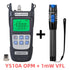 AUA-Y510A Optical Power Meter(OPM -50 ~+26dBm)&Visual Fault Locator(50/1/10/20/30mw VFL) FTTH Fiber Tester Tool Kit (Optional)