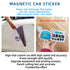 Car DIY Magnetic Sticker Design Your Own Custom Business Sign vinyl sheets Window Cup Gift