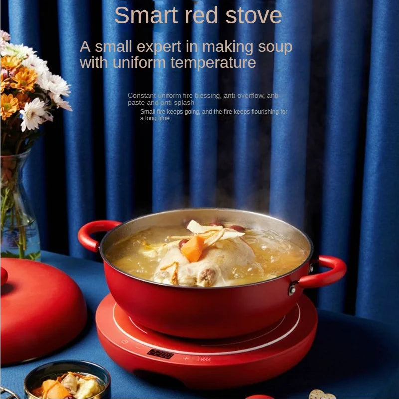Induction Cooker 2200W New model Wireless Remote Control Touch Screen Anti-slip Kitchen Cooking Multi-function Induction Cooker