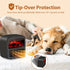 Electric Space Heater 1500W/1000W Quiet PTC Ceramic Portable Heater Small Electric Fireplace Heater Fan Fast Safety Heating