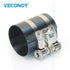 3" Piston Ring Compressor 53-175mm Engine Ratchet Type Clamp Band Installer With Quick Release 15C For 1/4" Drive Key Car Garage