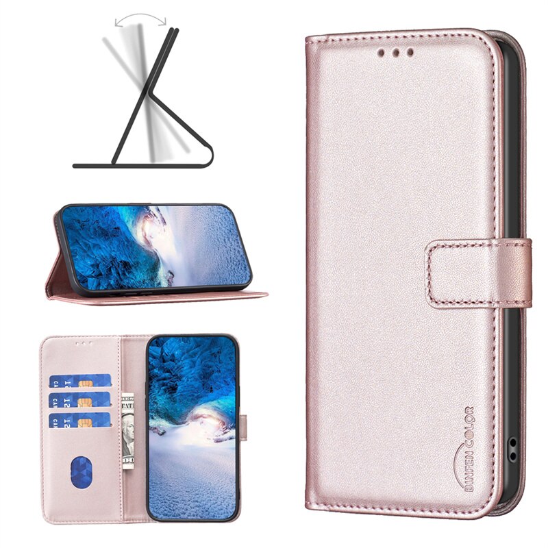 Luxury Flip Leather Phone Case For Samsung Galaxy A54 A14 A34 A13 A53 A24 A23 A33 A73 Magnetic Wallet Cover with Card Slot