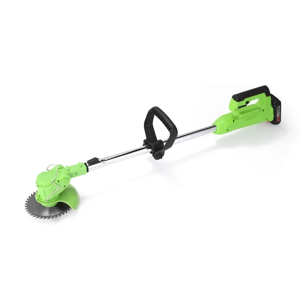 Electric Lawn Mower 25000RPM Rechargeable Cordless Auto Grass Trimmer Household Portable Cutter Garden Trimming Machine