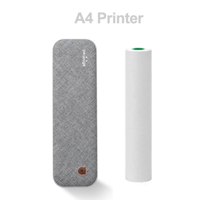 Peripage A4 Mini Portable Printer Thermal Wireless HD Bluetooth Printer For Mobile Ink-Less A4 Paper Mobile Phone Printer Office