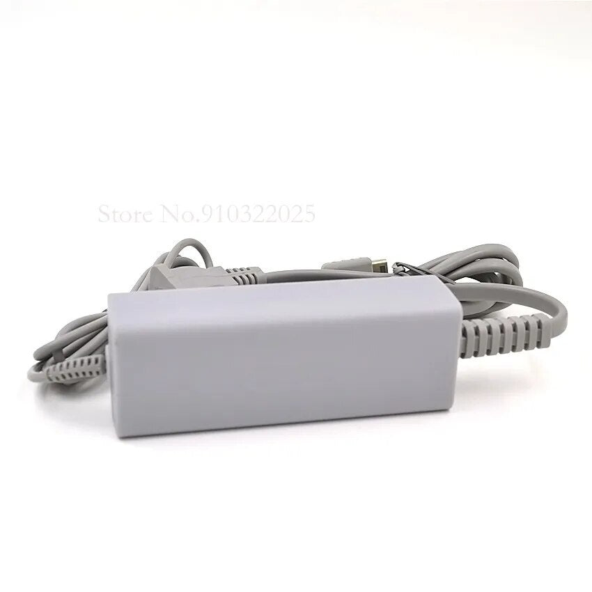 10 pcs for Nintendo Wii U AC Charger Adapter Gamepad Controller Joystick US/EU Plug 100-240V Home Wall Power Supply for WiiU Pad