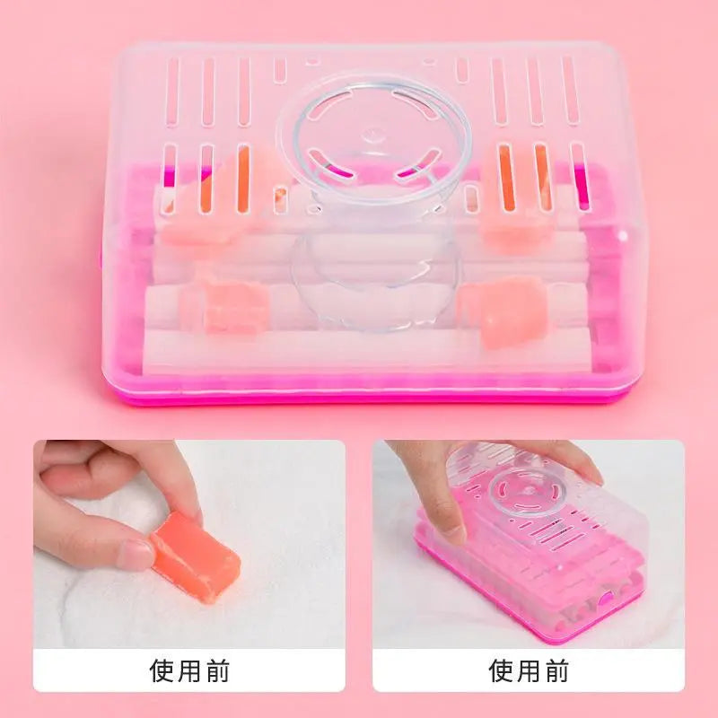 New Hand Free Scrubbing Soap Box Multifunctional Bubble Box Household Automatic Soap Drain Roller Laundry Soap Drainage Type