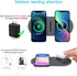 2 In 1 Dual Seat Wireless Charger 40W For iPhone 14 13 12 11 XS XR X 8 Airpods 3 Pro Samsung S22 S21 Double Fast Charging Pad