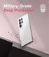 Ultra Thin Clear Case for Samsung Galaxy S24 S23 FE S22 Ultra Plus Full Camera Protection A14 A34 A54 A73 A53 A33 A13 Back Cover